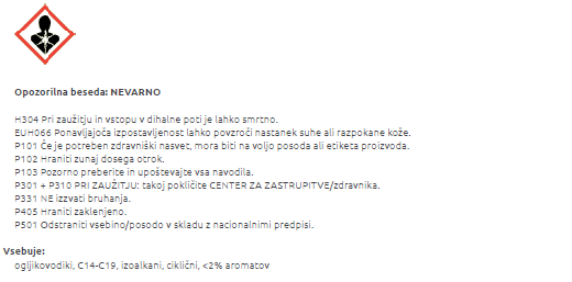 Varnostni list